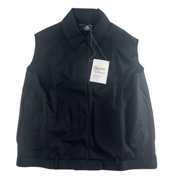 HODAKOVA Women's Black Upside Down Trouser Vest Size L - Picture 7 of 10